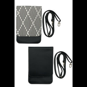 Caseable 2-pack Crossbody Phone Bags Protection Black Dia/Black